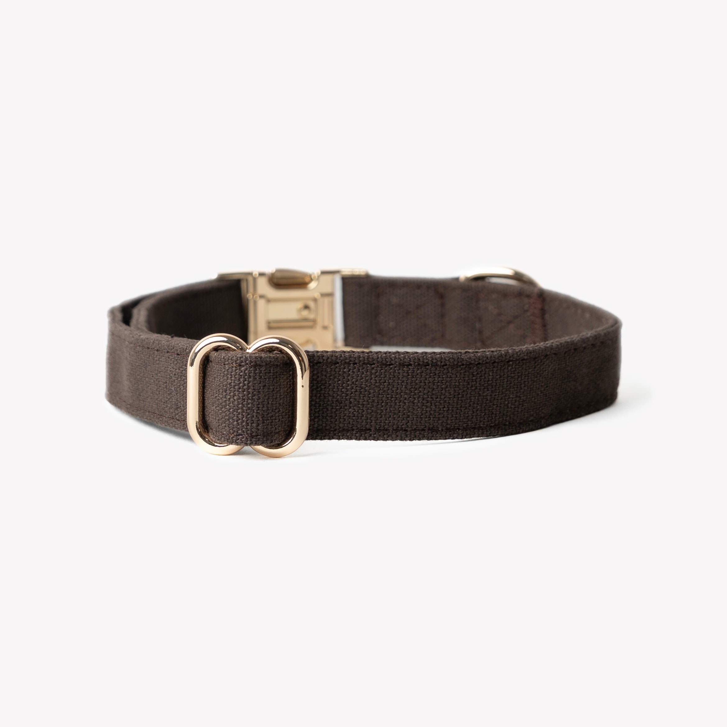 Furlou Brown Canvas Collar