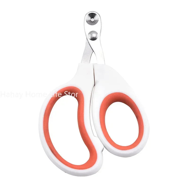 Stainless steel nail clipper for dogs and cats