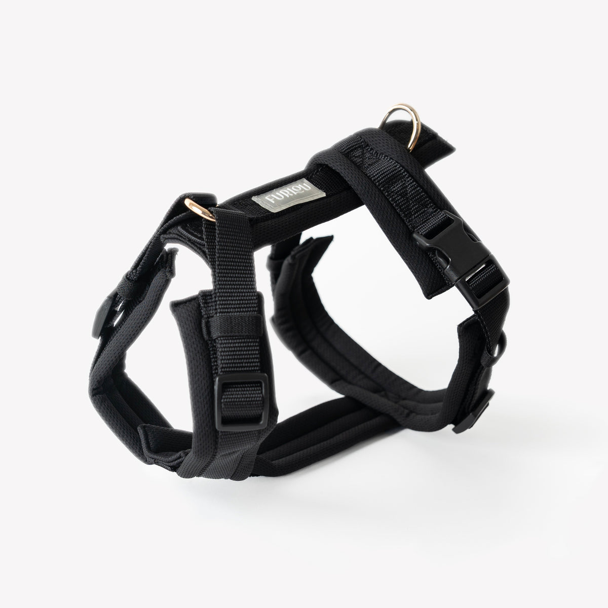 Furlou Black Comfort Harness