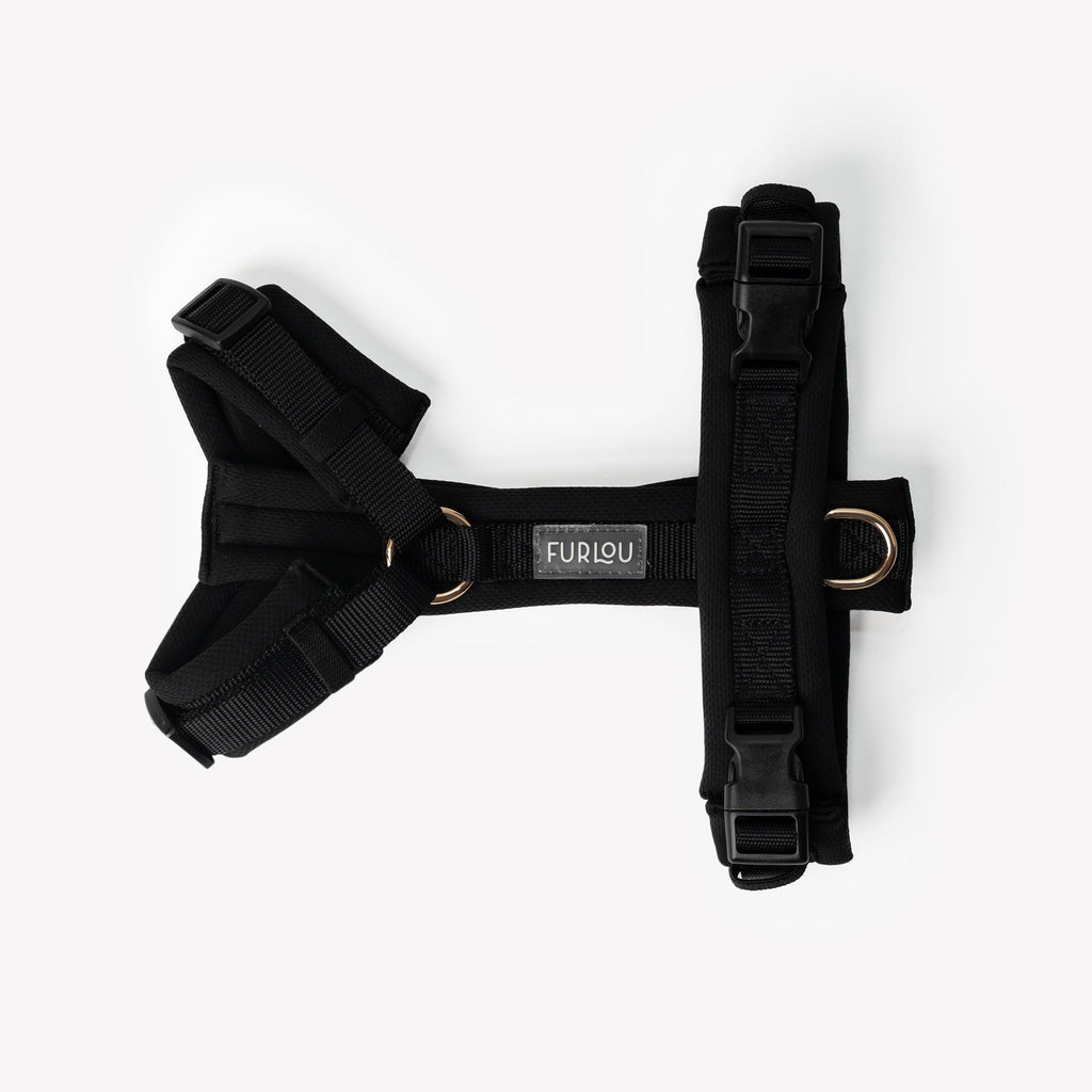 Furlou Black Comfort Harness