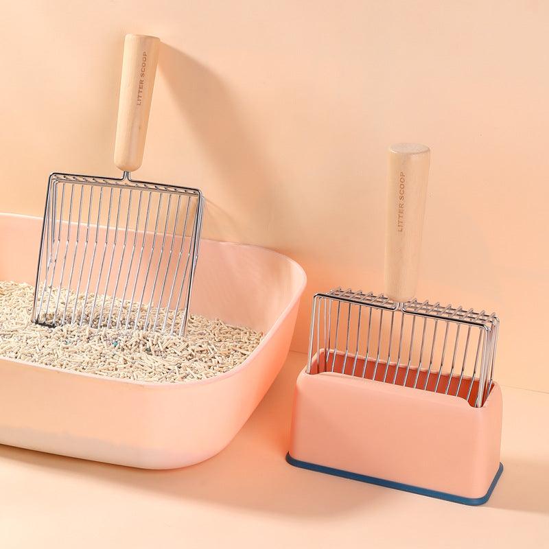 Metallic Cat Litter Scoop Set