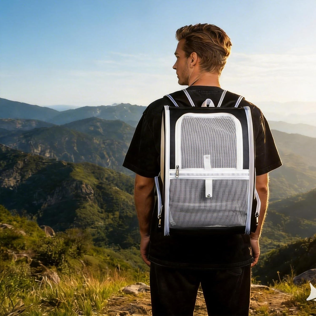 Cat or Dog Ventilated Backpack