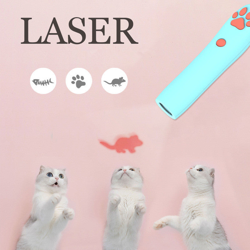 Funny Remote Control LED Laser Cat Stick