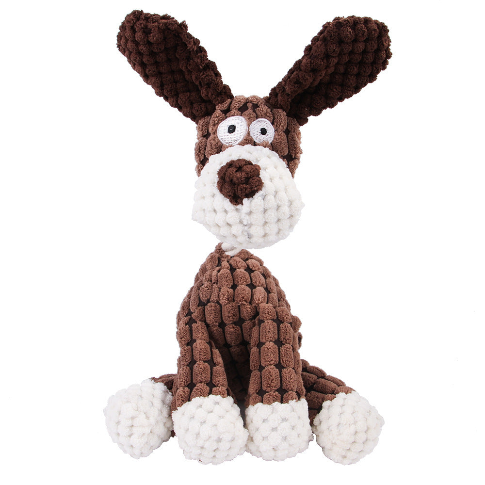 Squeaky Plush Dog Toy
