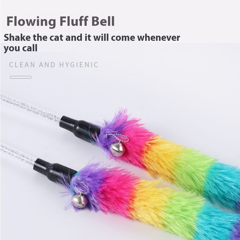 Long Plush Cat Teaser