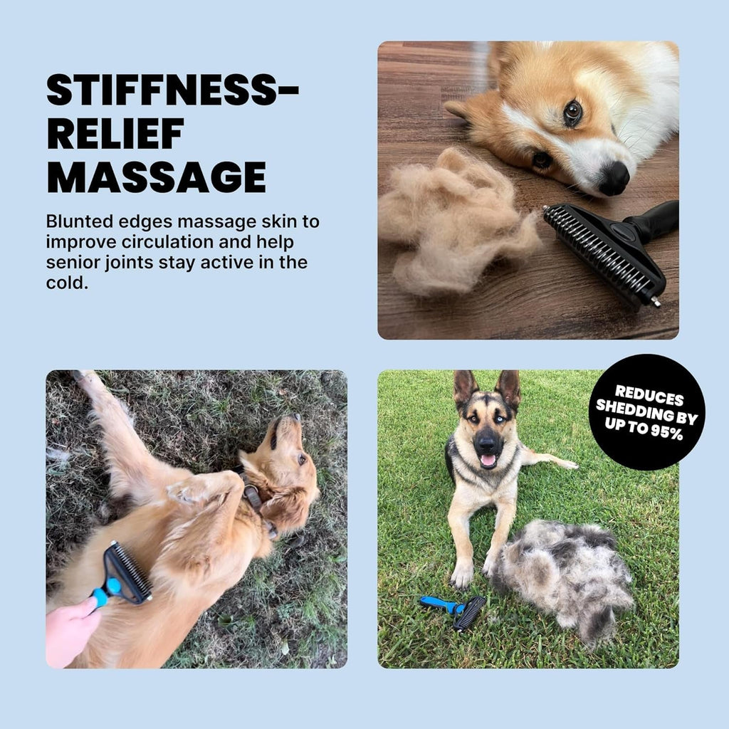 2-in-1 Deshedding Brush