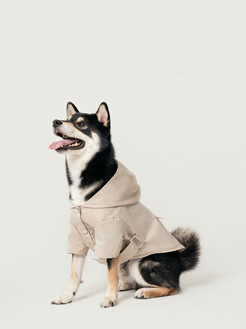 Beige Bowery Raincoat