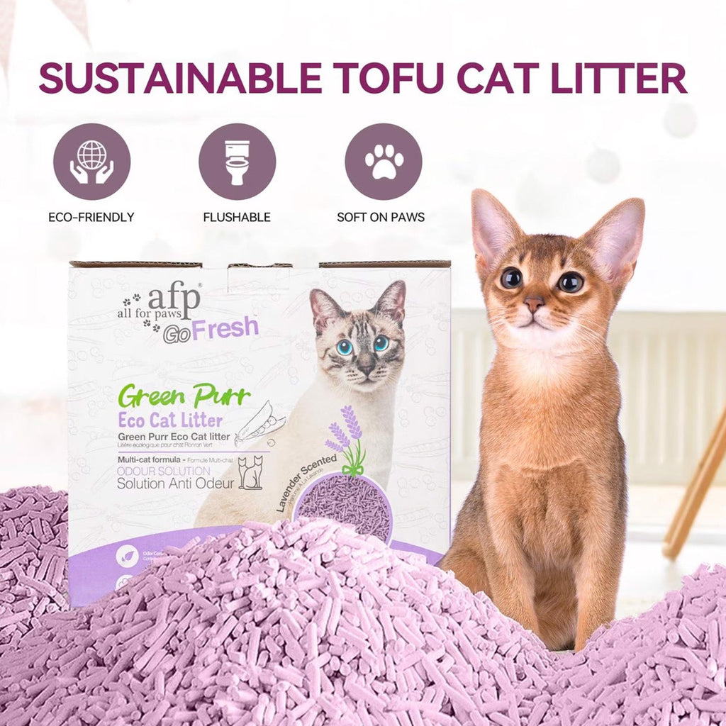 Eco Scented Clumping Tofu Cat Litter