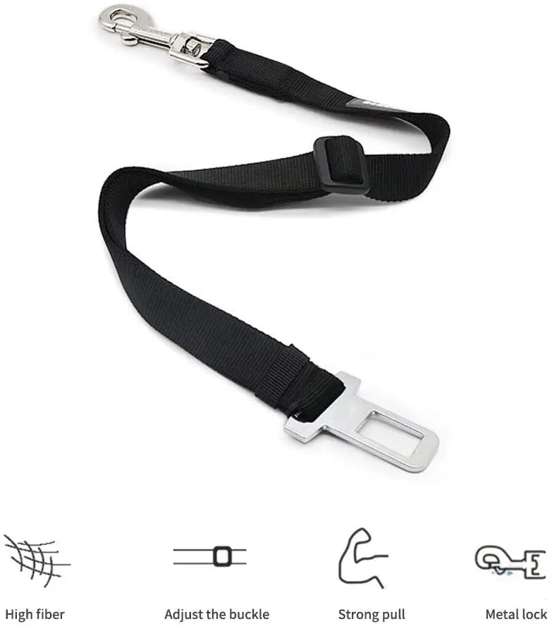 Adjustable Cat or Dog Car Seat  Belt