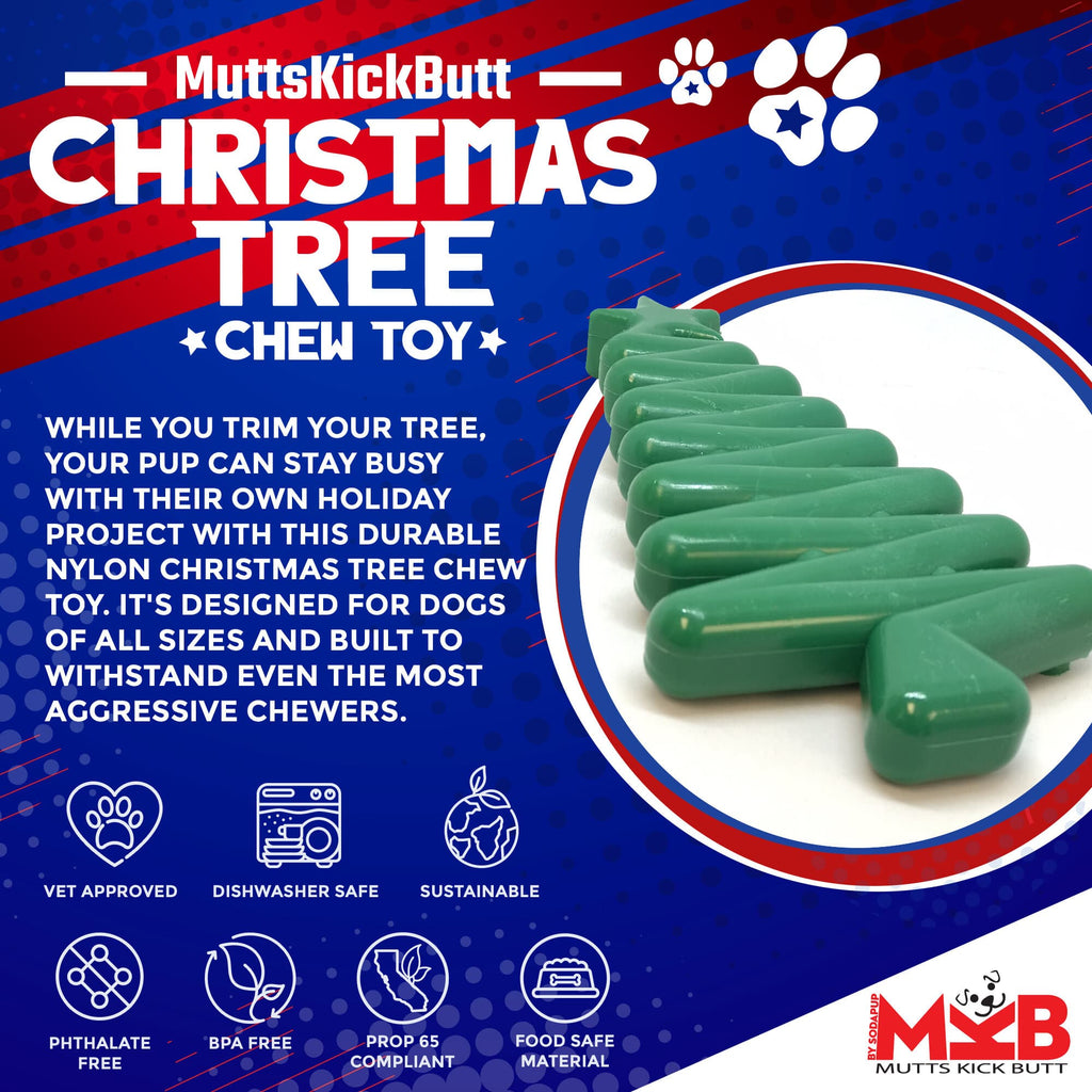 Durable Christmas Tree Chew Toy