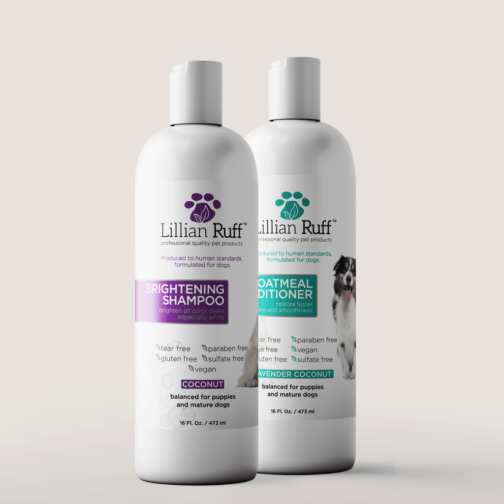 Dog & Cat- Brightening Shampoo & Oatmeal Conditioner Set
