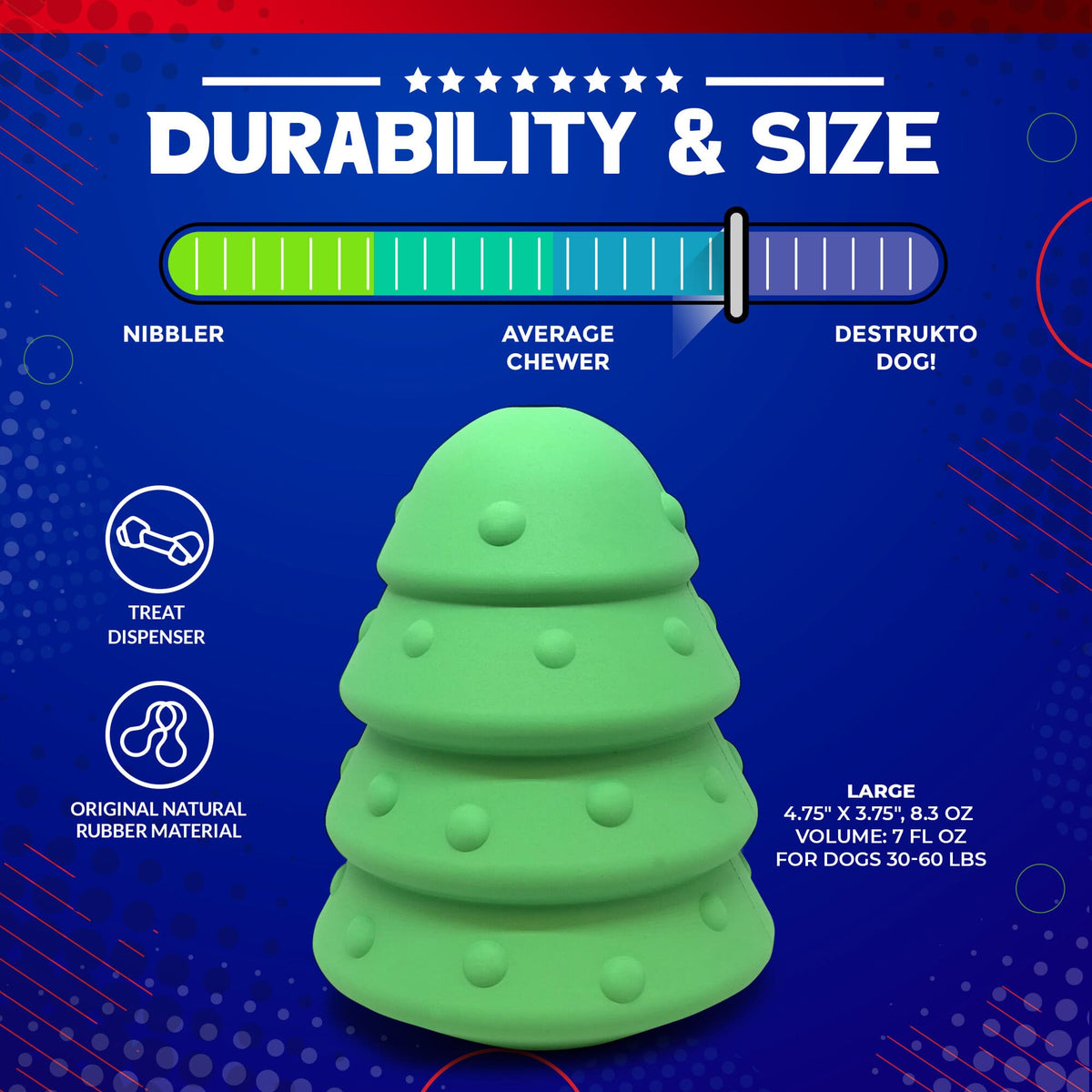 Christmas Tree Dog Toy