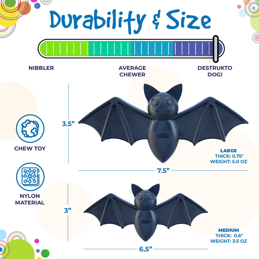 Bat Dog Chew Toy
