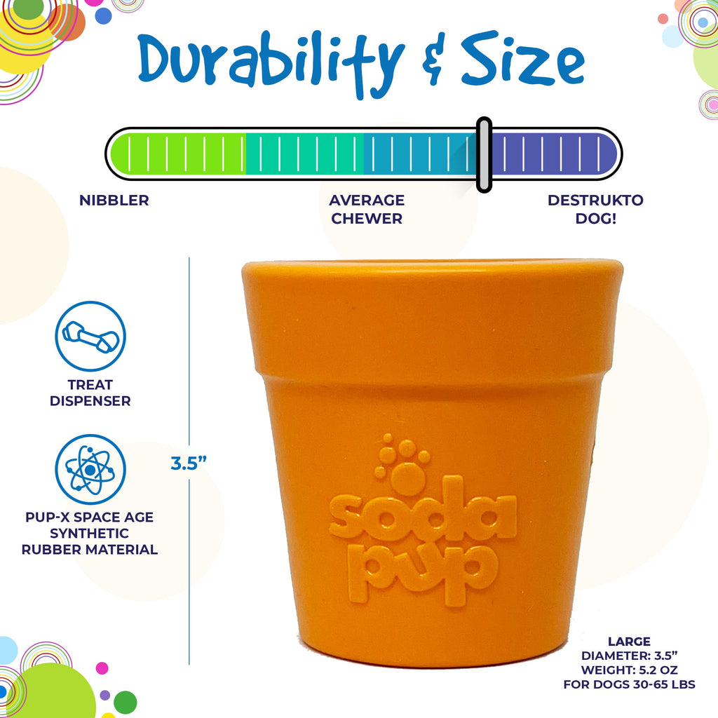 Flowerpot Treat Dispenser
