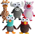 5-Pack Squeaky Dog Toys