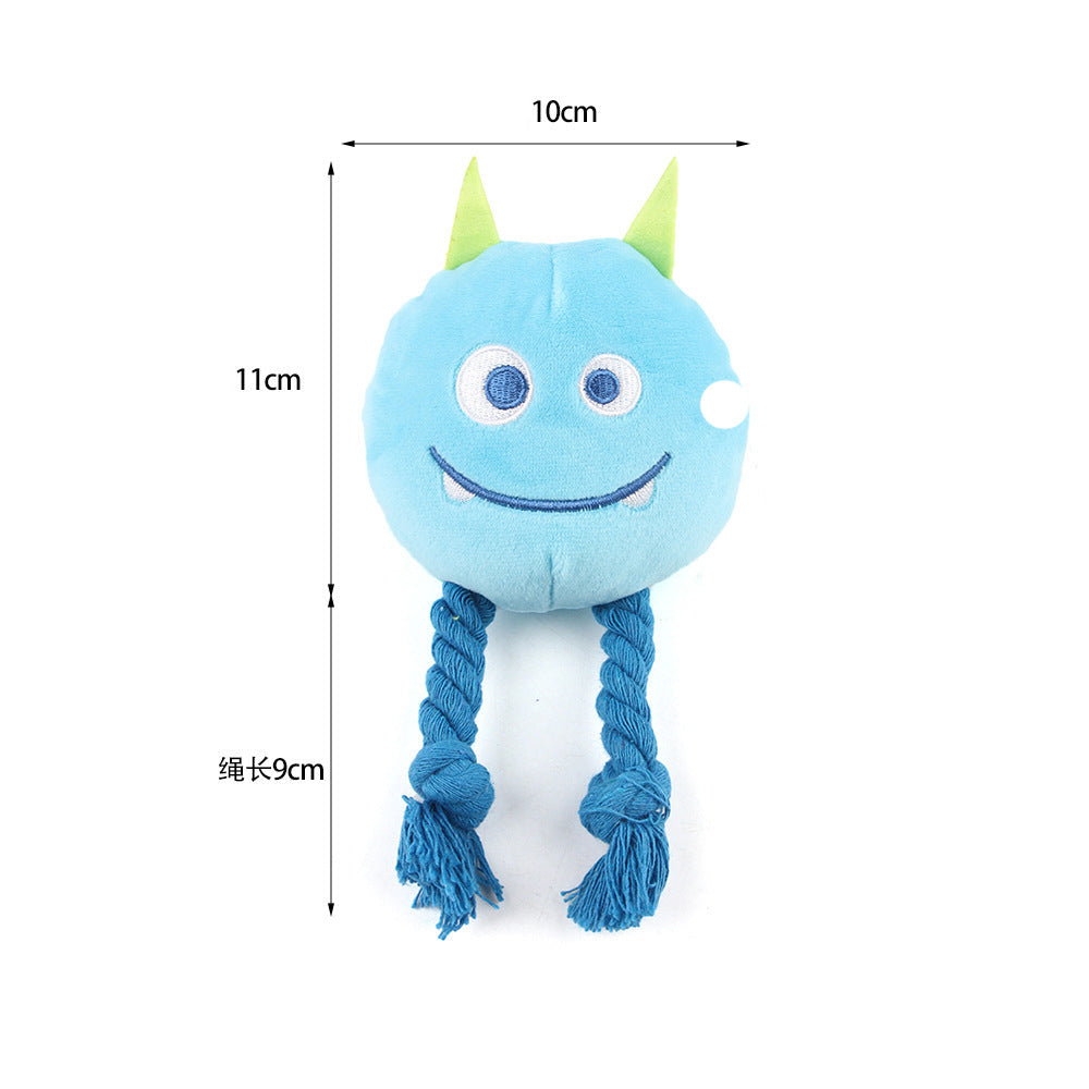 Squeaky Rope Plush Toys