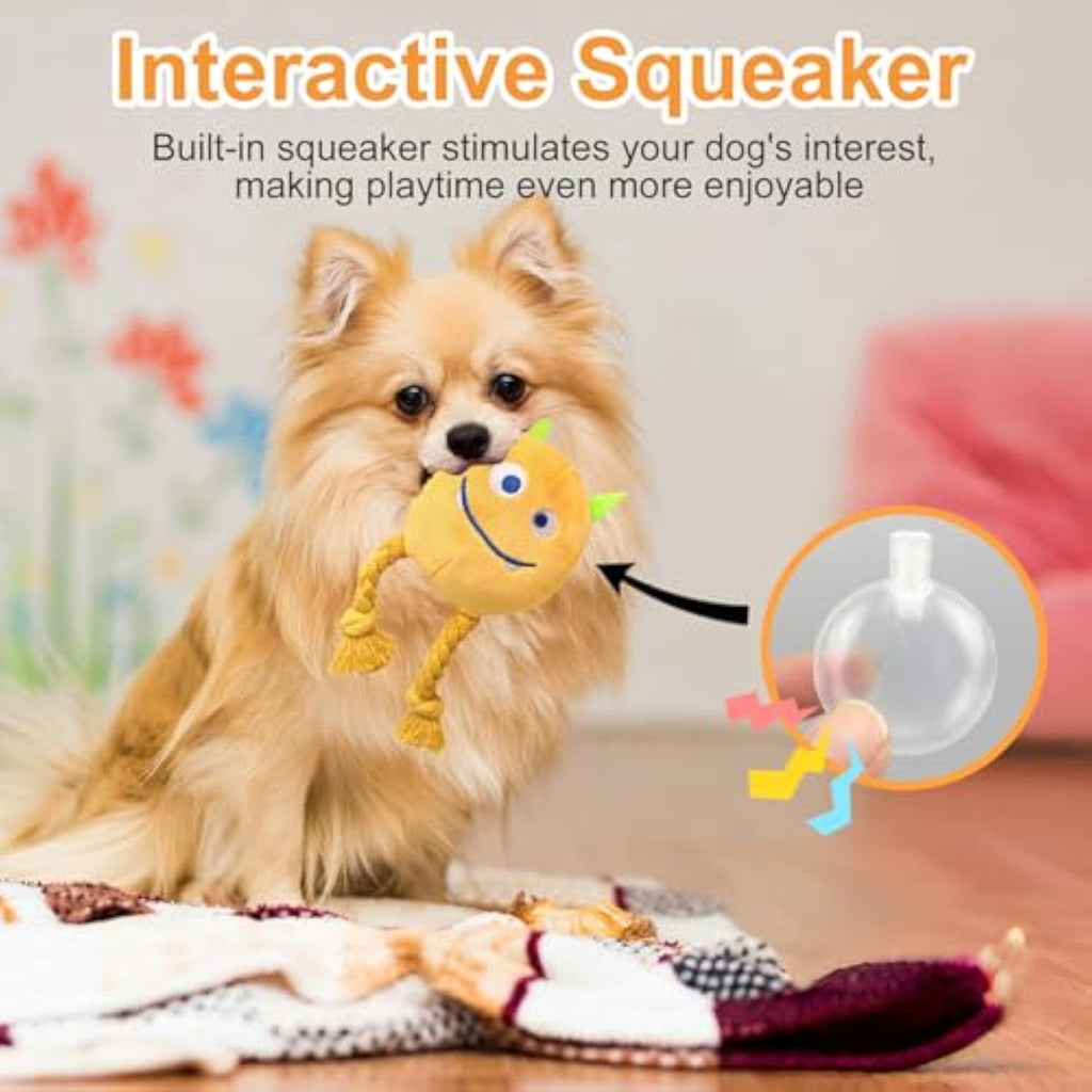 Squeaky Rope Plush Toys