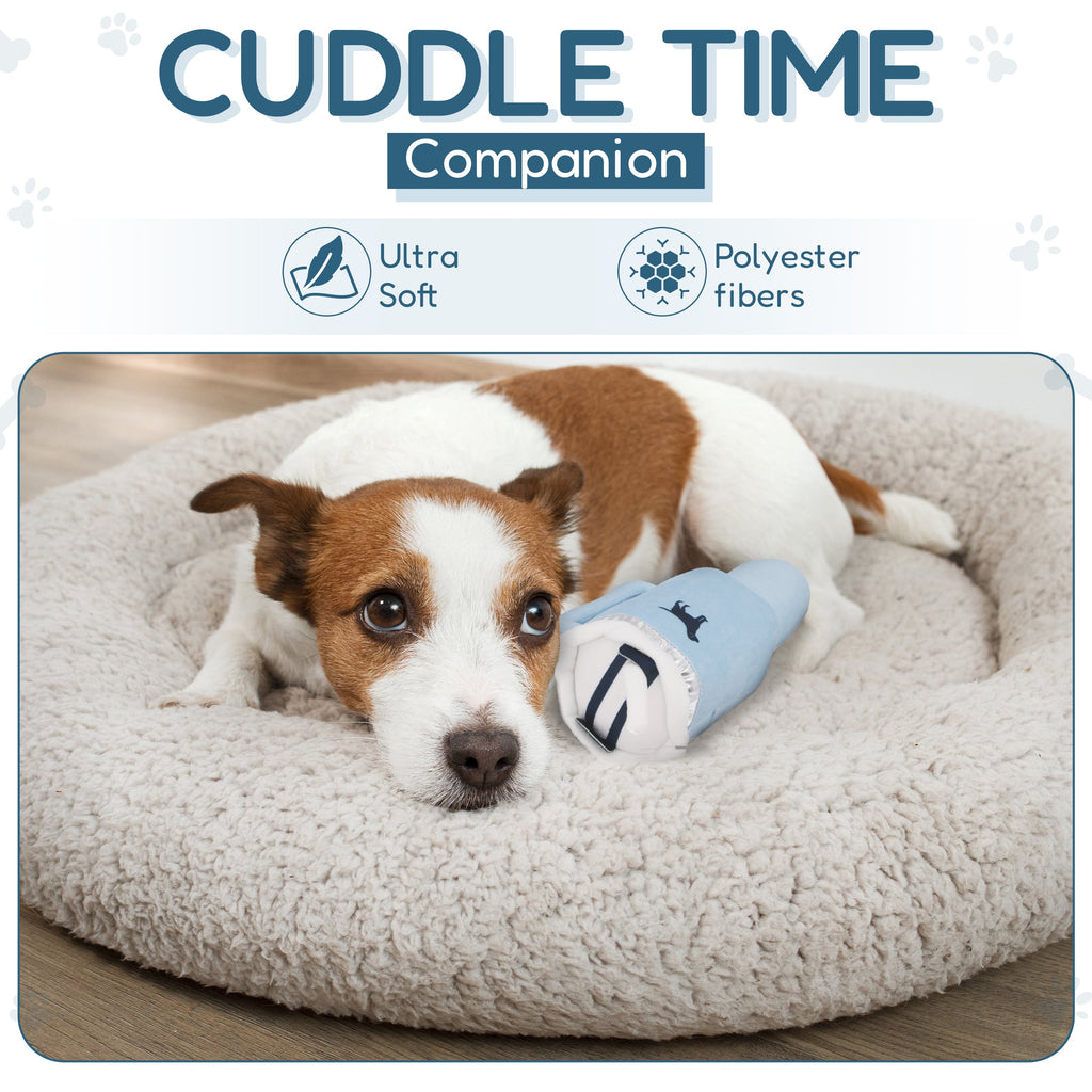 Tumbler Plush Squeaky Dog Toy