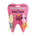Oral Care Floss & Treat Toothbrush Toy for Cats (2-Pack)