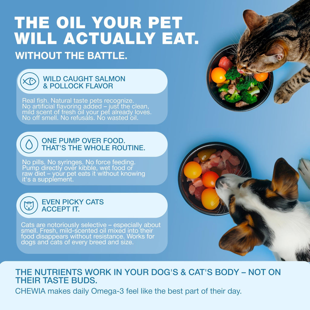 Omega 3 Fish Oil for Dogs and Cats  Healthy Skin and Coat