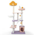 Multi-level Cat Tower with Sisal Covered Scratching Posts