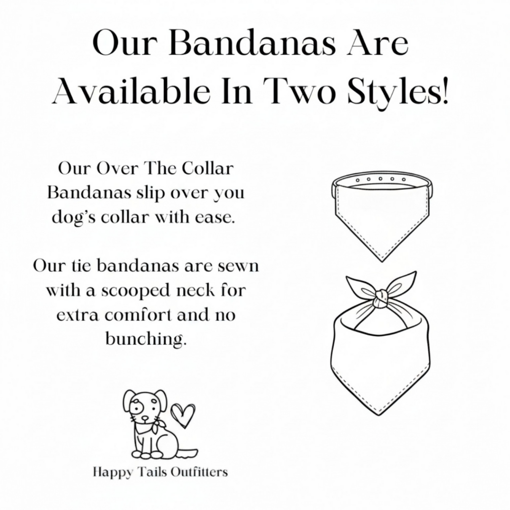 Spring Flowers Dog Bandana New Arrivals