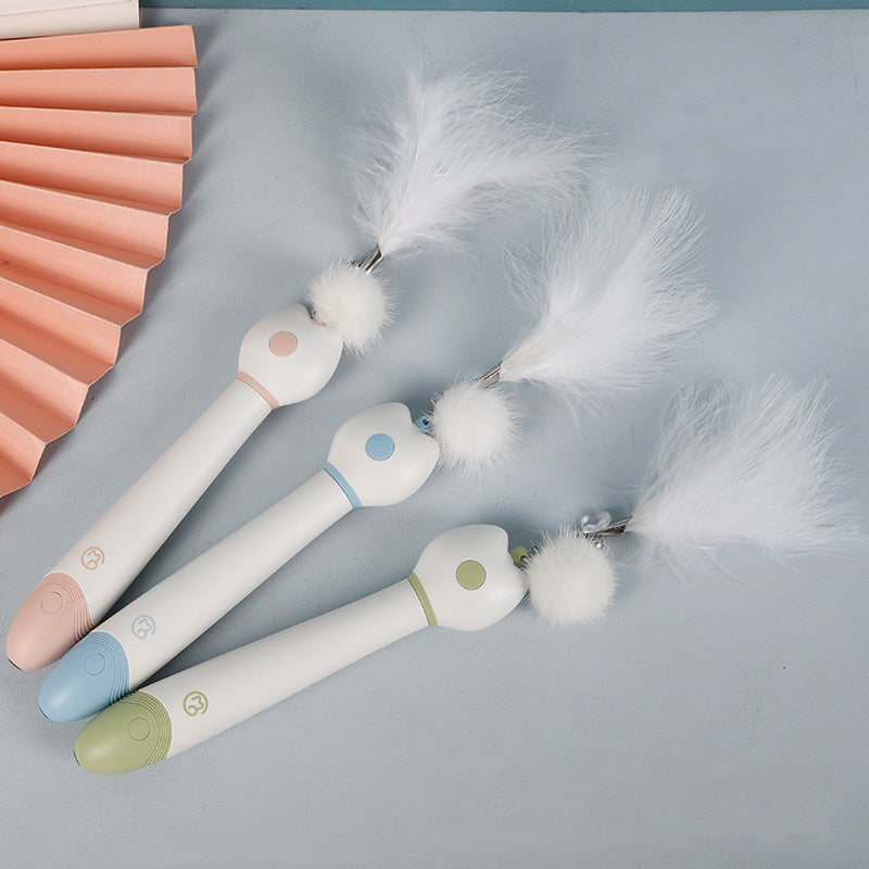 Laser Double-head Telescopic Cat Stick