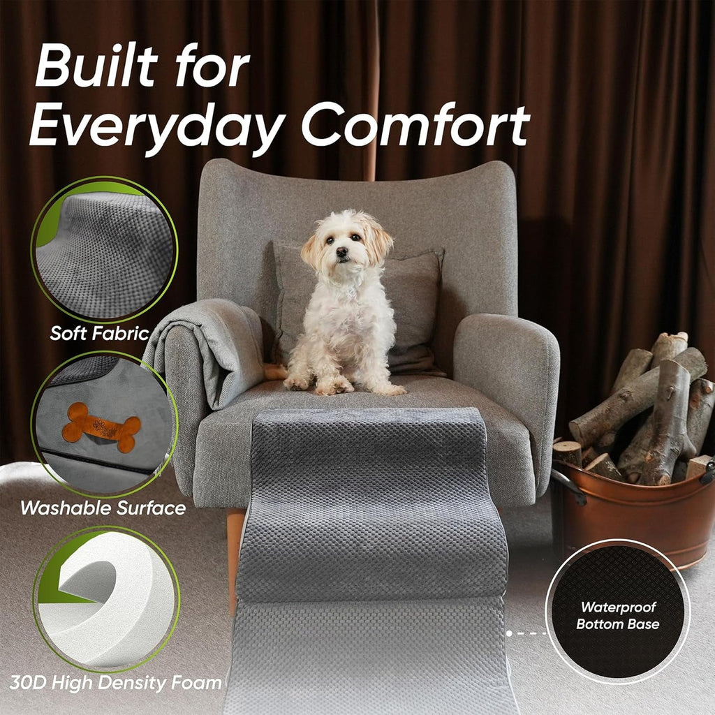 Foldable Dog Ramp for Bed