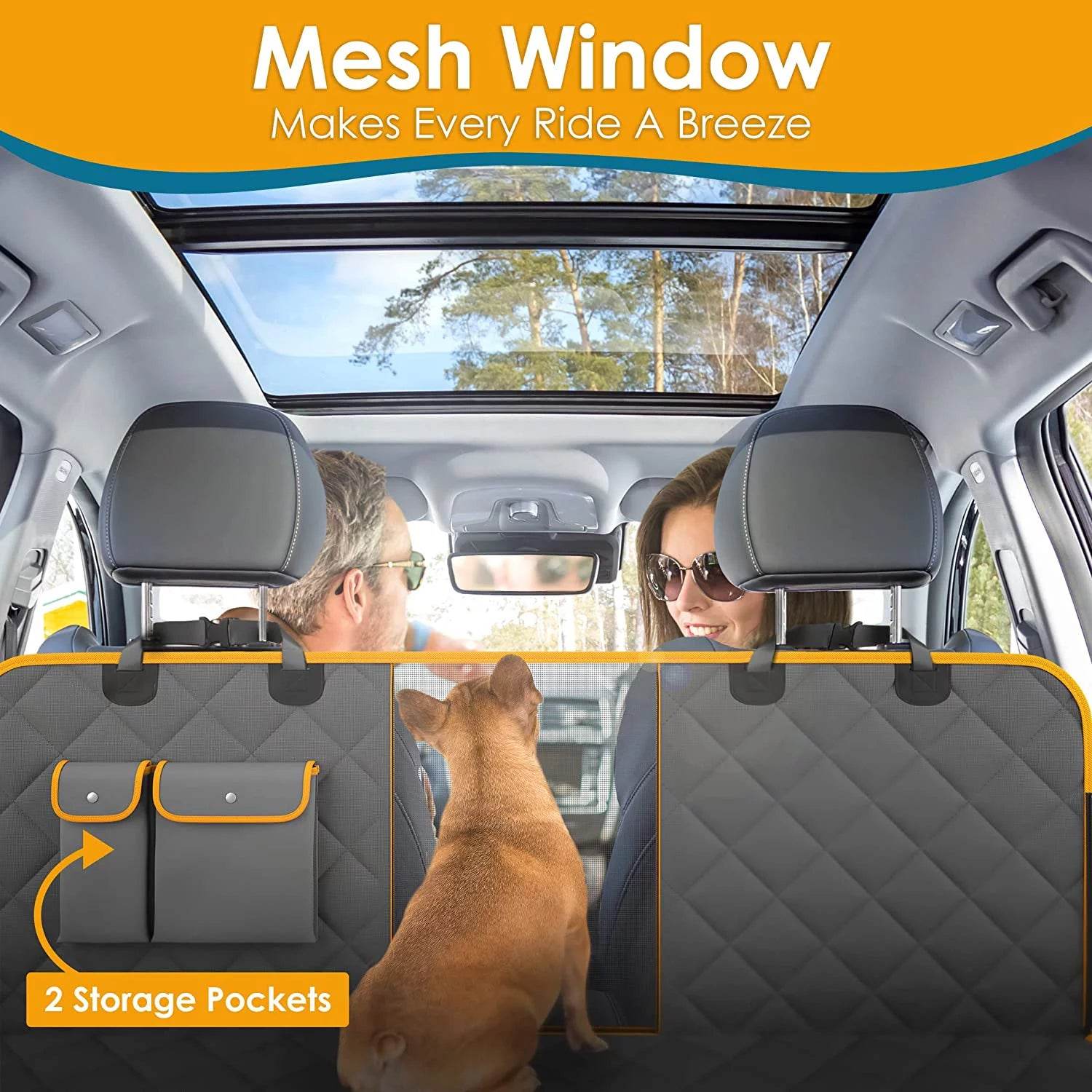 Luxury Dog Car Seat Cover