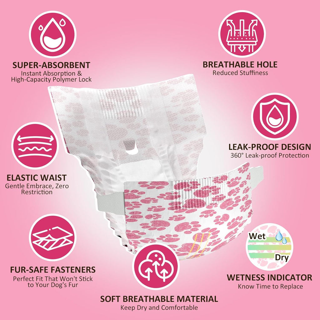 Female Dog Diapers Disposable