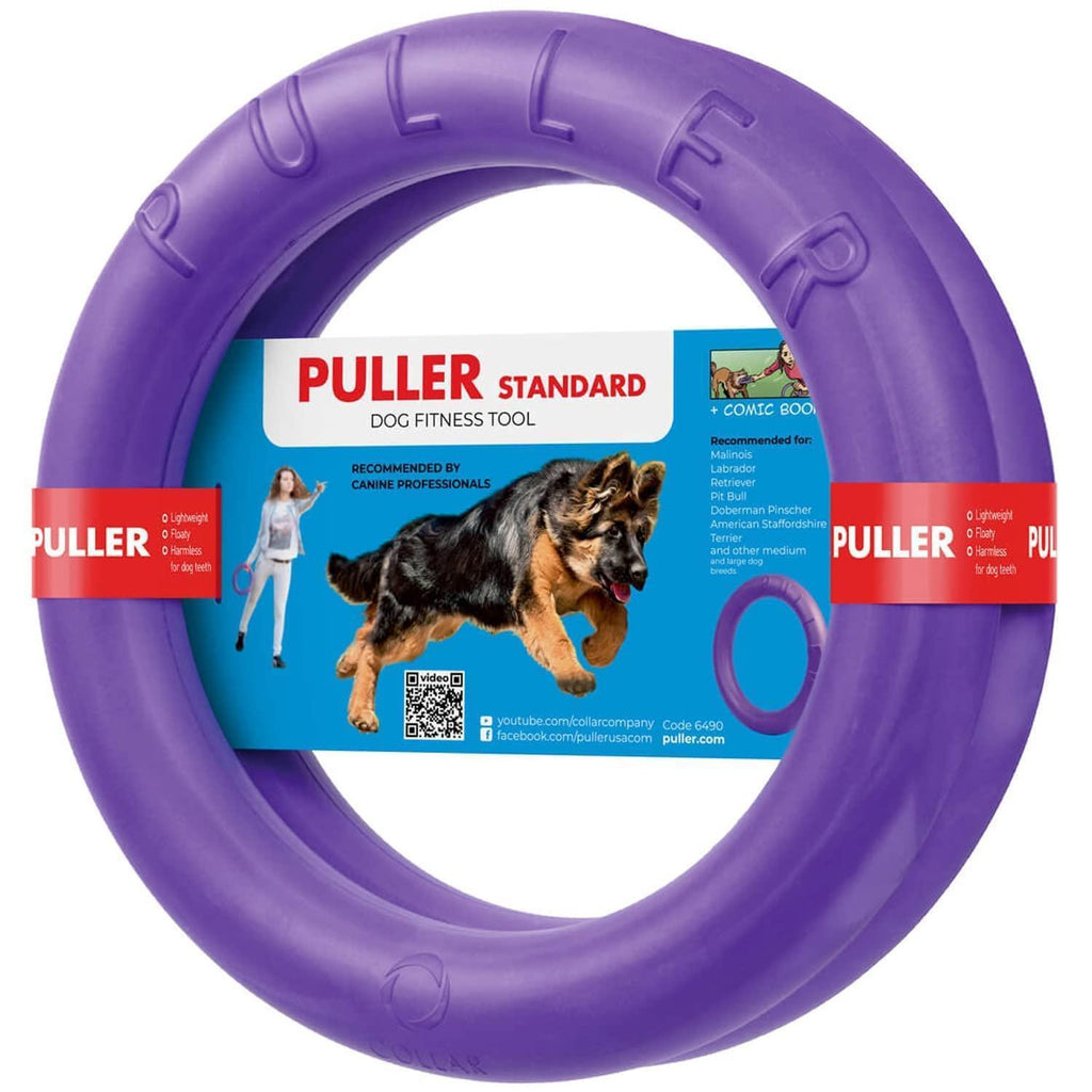 Large Dog Fetch Toy 2 Rings