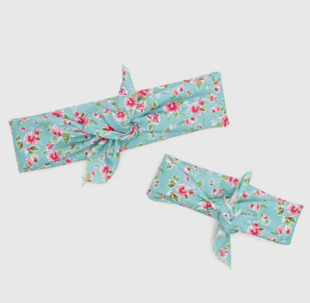🌸 Watercolor Floral Bandana