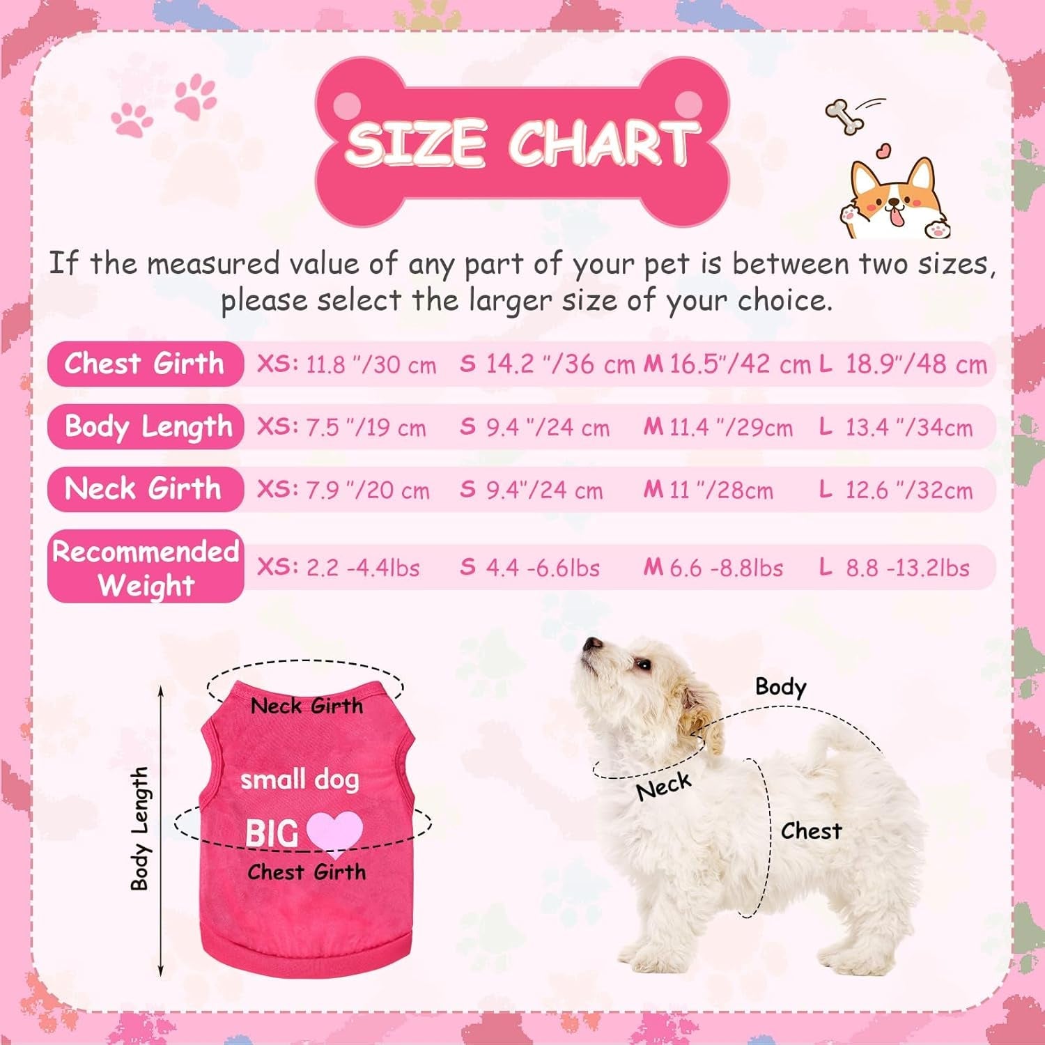 Dog Shirts 6 Pack