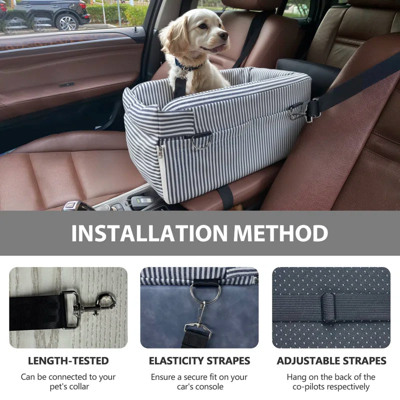 Center Console Dog Car Seat