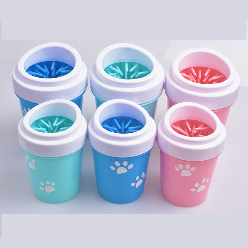 Pet Paw Cleaner Silicone Cup