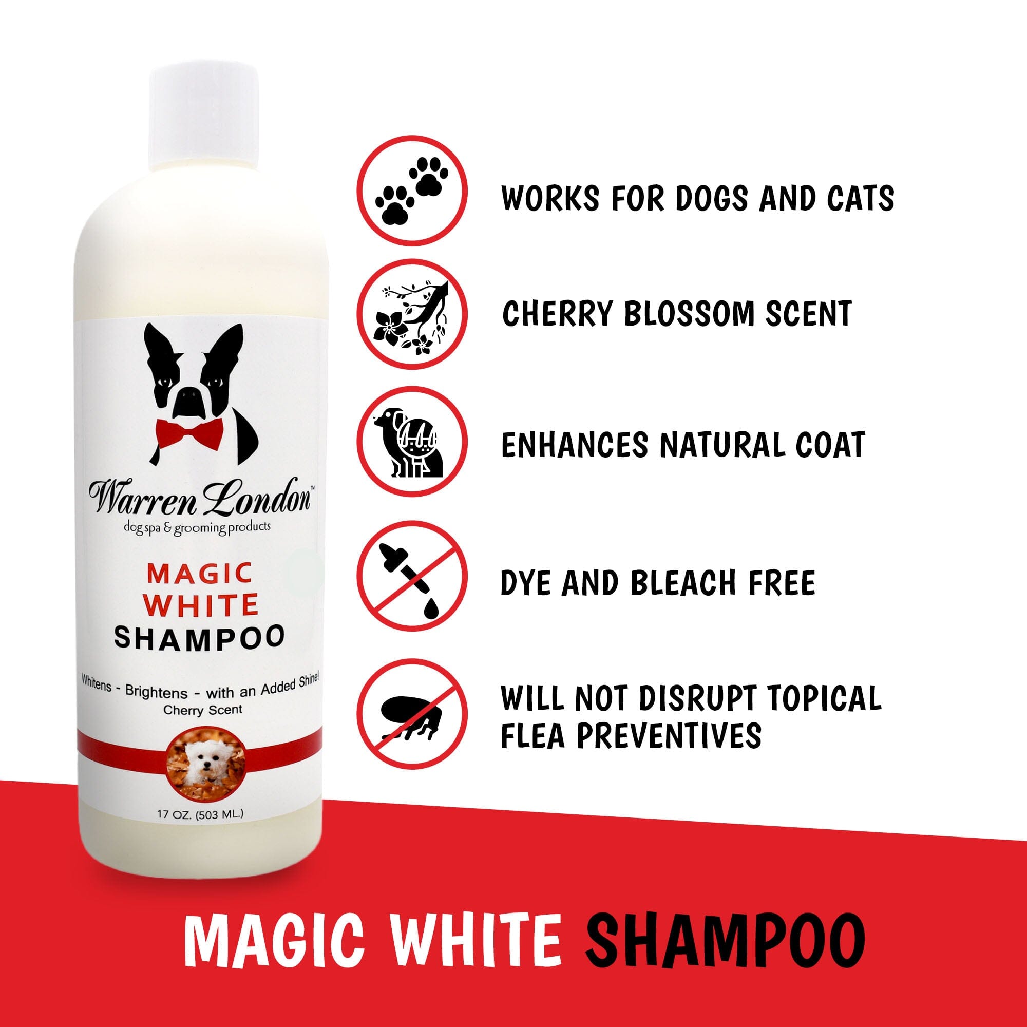 Groomer Magic White - Brightening Shampoo