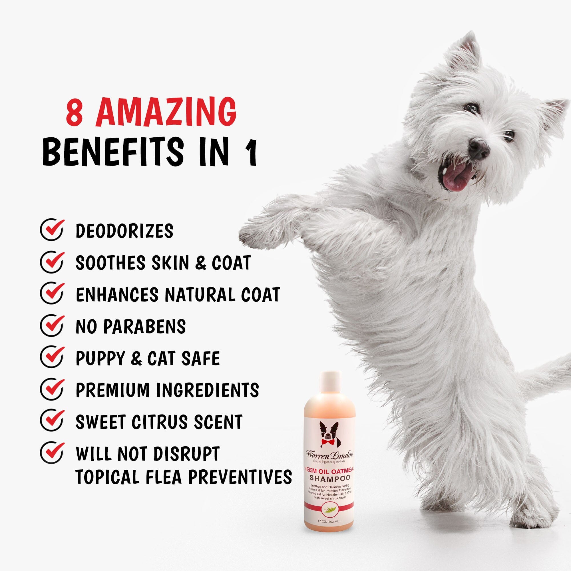 Grooming Neem Oil Oatmeal Shampoo