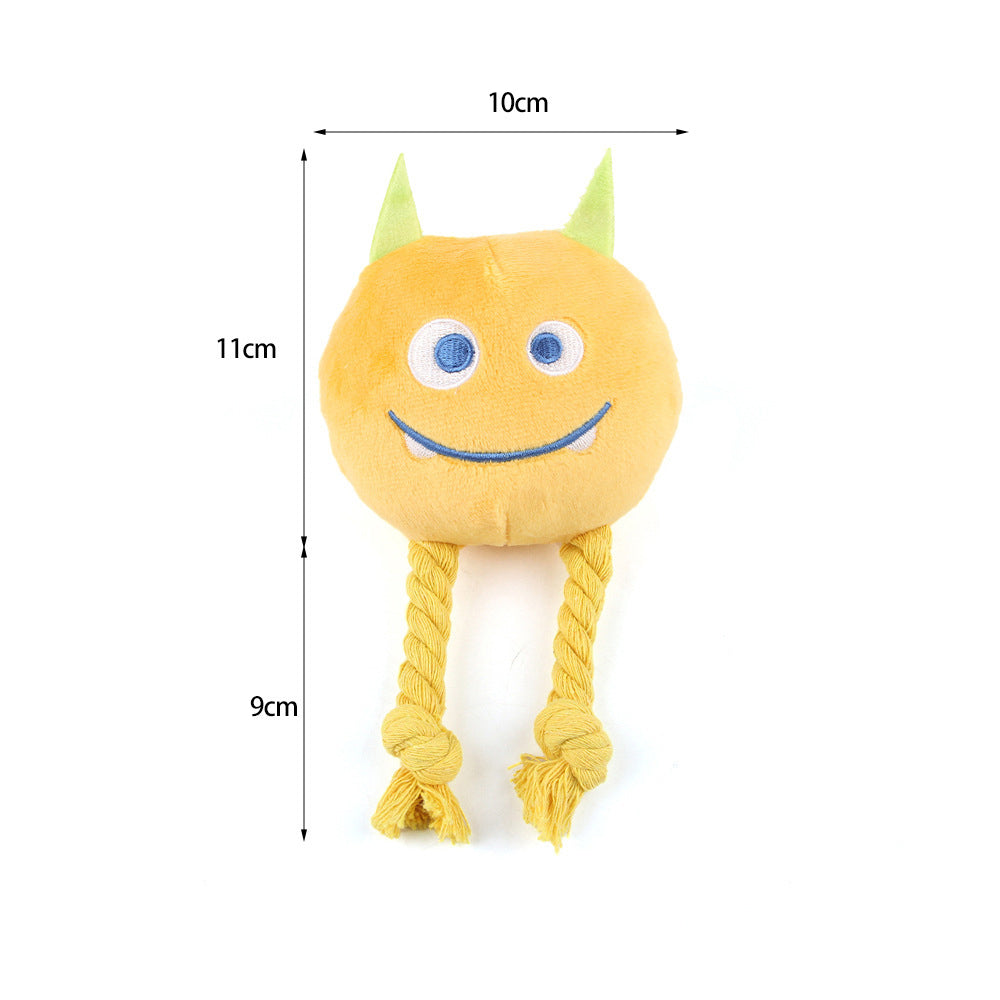 Squeaky Rope Plush Toys