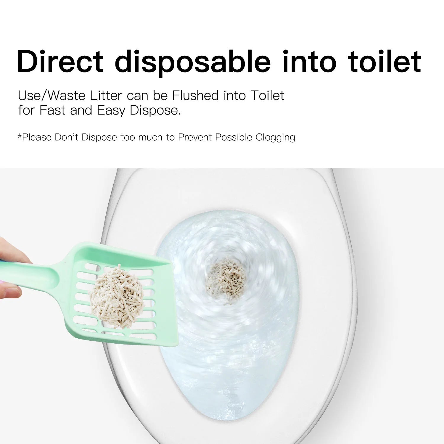 Sumlov Tofu Cat Litter, Natural Botanical, Dust-Free, Flushable, Quick Clumping, Odor Control, light scent, environmental