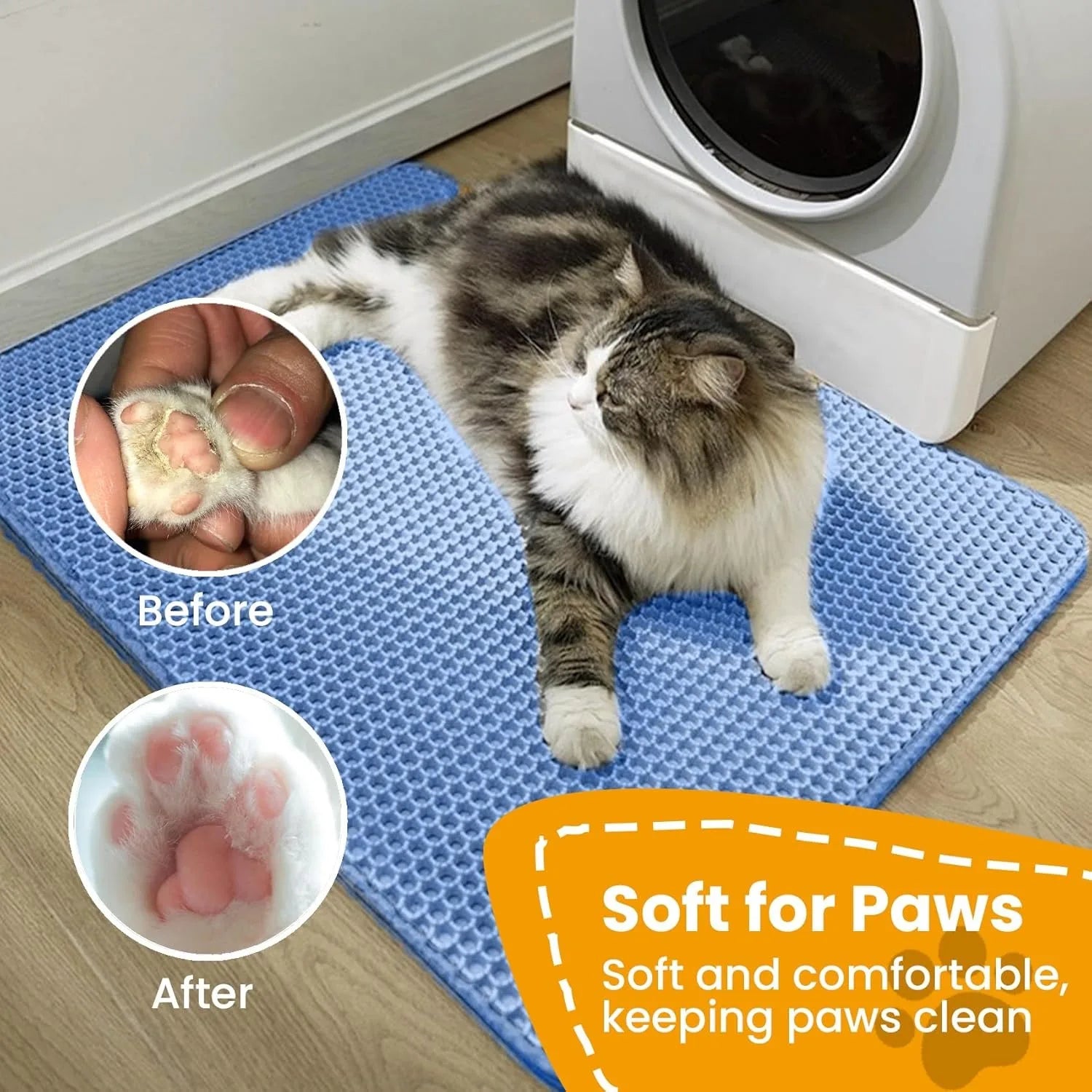 Cat Litter Mat Double Layer