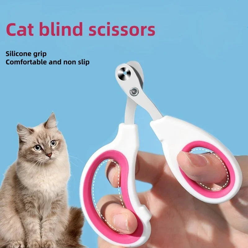 Stainless steel nail clipper for dogs and cats