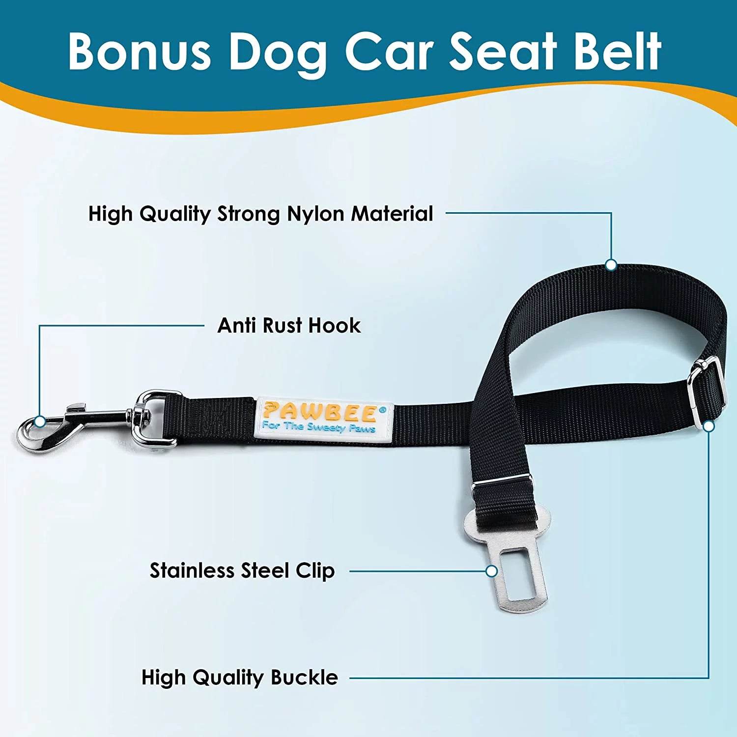 Luxury Dog Car Seat Cover