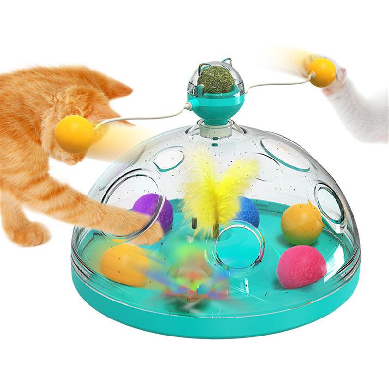 Interactive Windmill Catnip Cat Toy