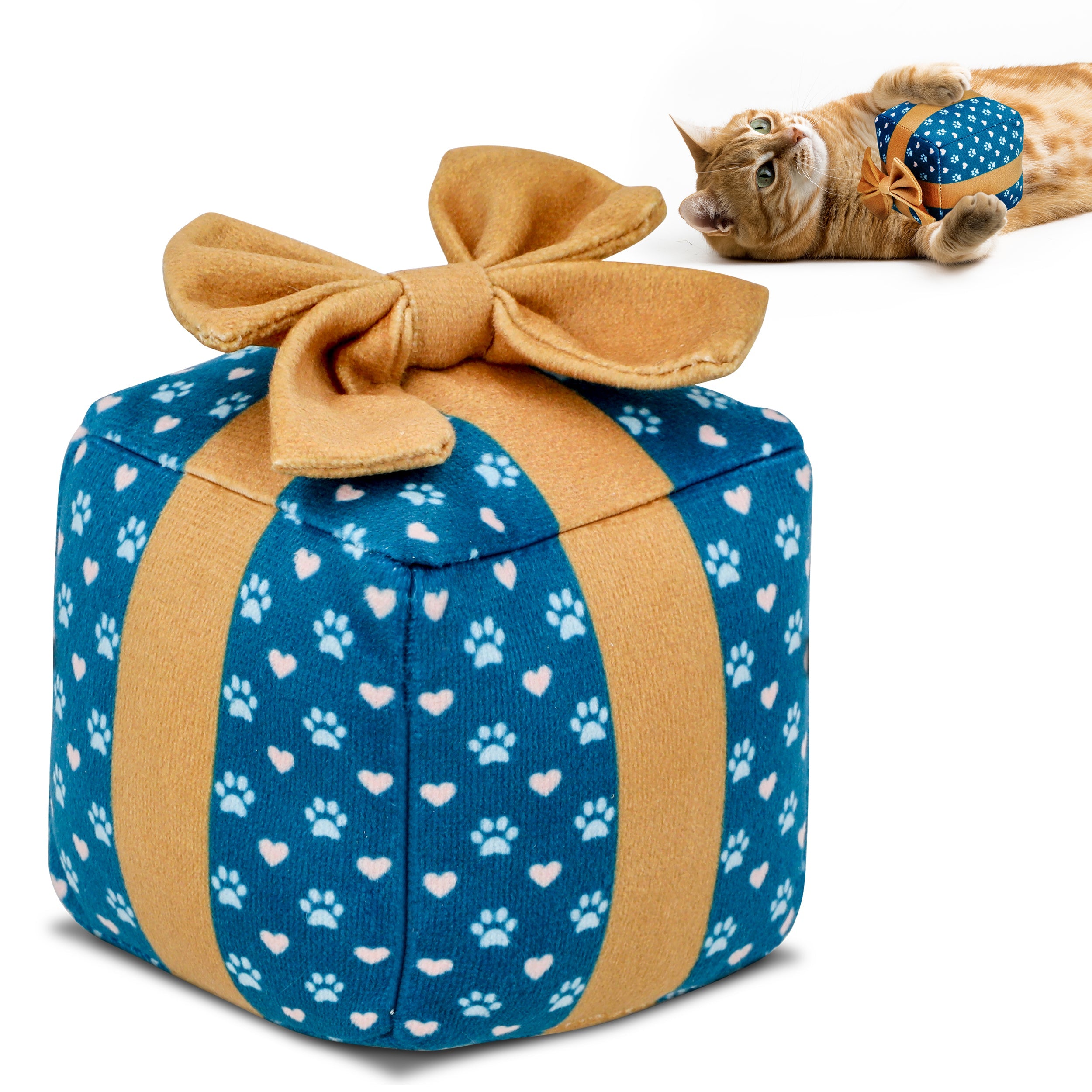 Cat Gift Box Catnip Toy