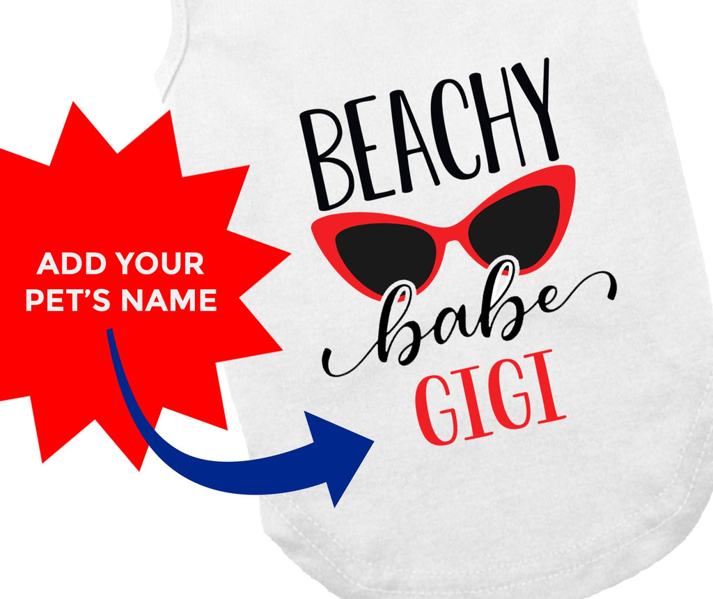 Beachy Babe Pet Shirt