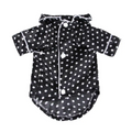 Polka Dot Satin Dog Pajamas