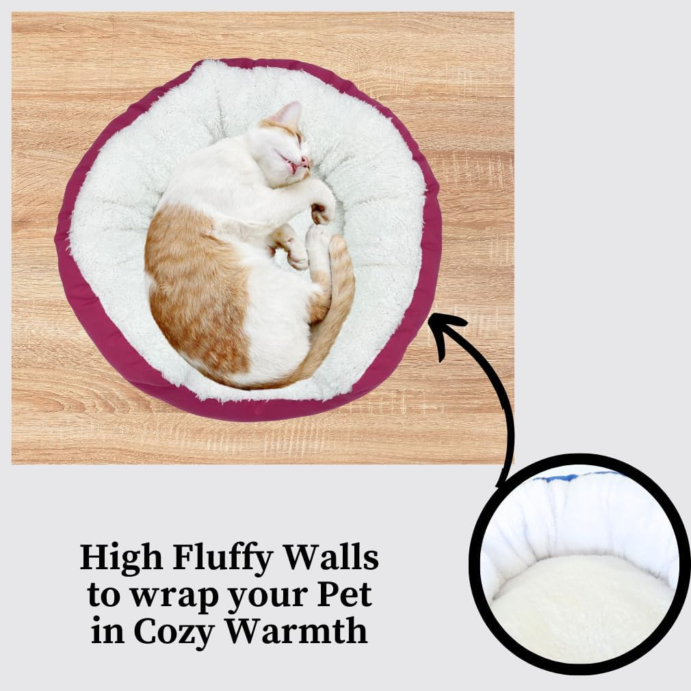 Donut Cat Bed Plush