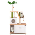 Hidden Cat Washroom & Cat Tower