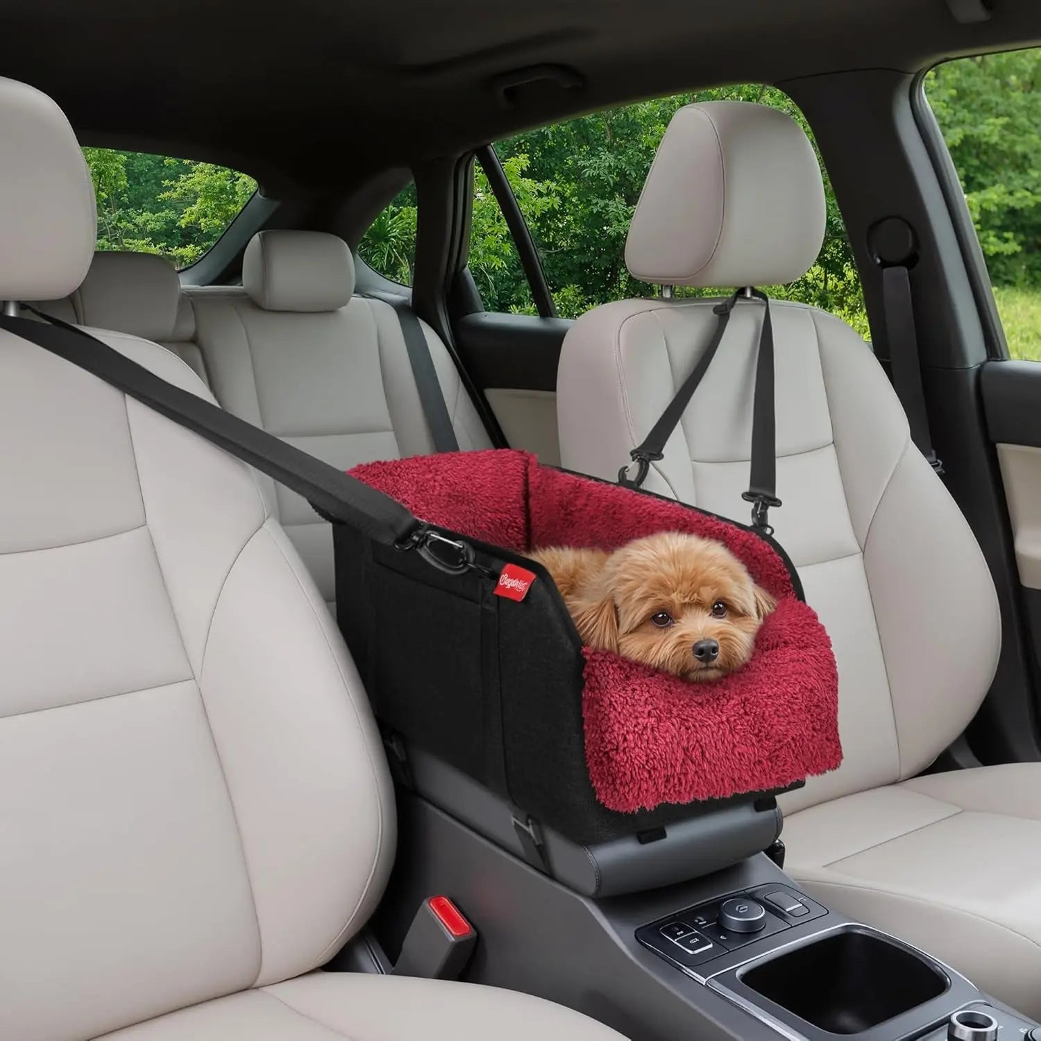 Center Console Dog Car