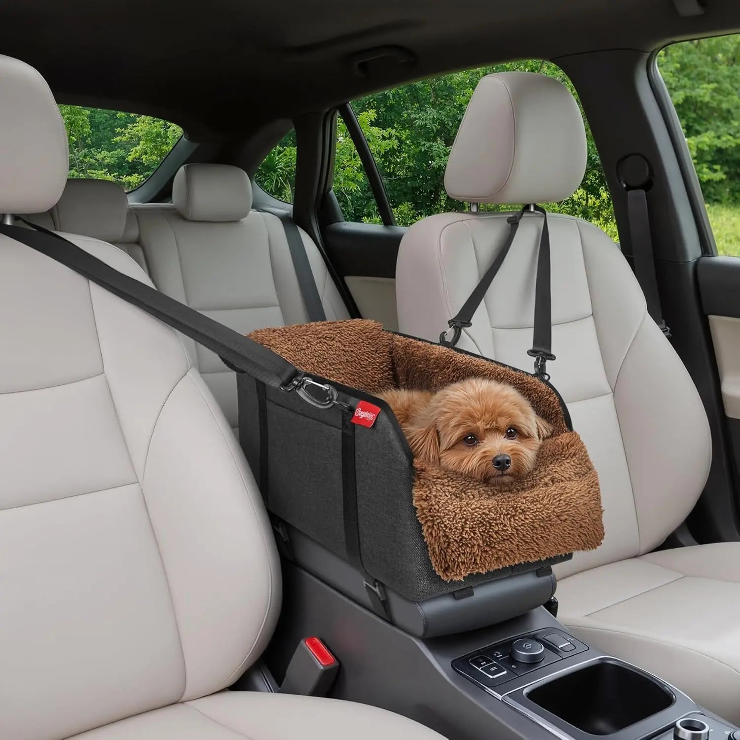 Center Console Dog Car